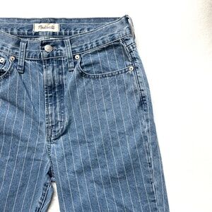 MADEWELL Perfect Vintage Crop, Pinstripe Ed.➡️ 28 Tall